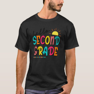 Hej andra Klass-teamet andra Klass Back to school T Shirt