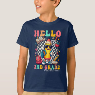 Hej andra Klass-teamet andra Klass Back to school T Shirt