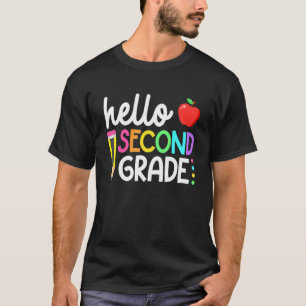 Hej andra Klass-teamet andra Klass Back to school T Shirt