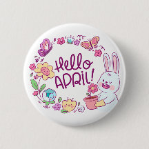 Hej April-knapp - en Cute Touch av Vår!