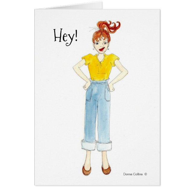 Hej, är du fortfarande Mad Greeting Card Hälsningskort (Framsidan)