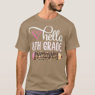 Hej åttonde Klass-gruppen åttonde Klass Back to sc T Shirt