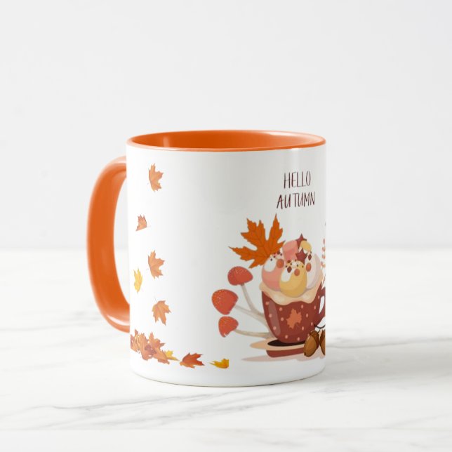 Hej Aurumn kaffe mugg (Framsida vänster)