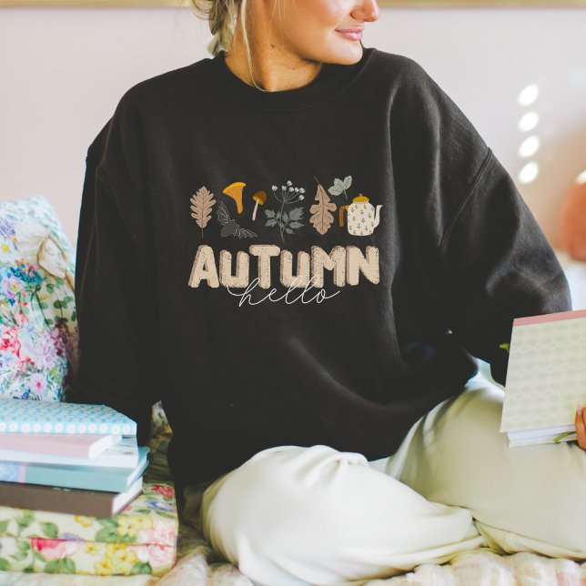 Hej Autumn Botanical T Shirt (Skapare uppladdad)