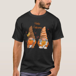 Hej Autumn Gnome Thankful Funny Pumpkin T Shirt