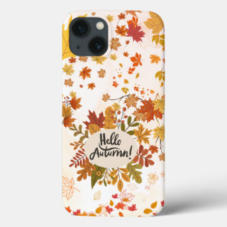 Hej Autumn Höst löv Telefonväska
