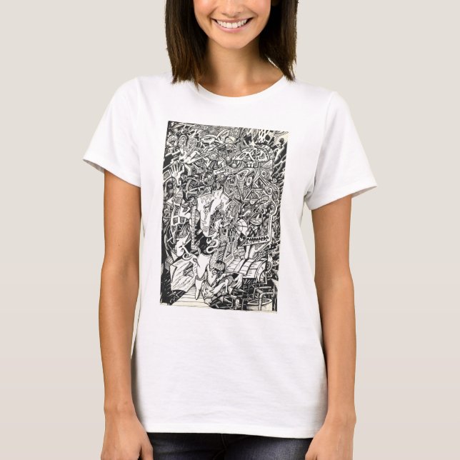 "Hej!", av Brian Benson T Shirt (Framsida)