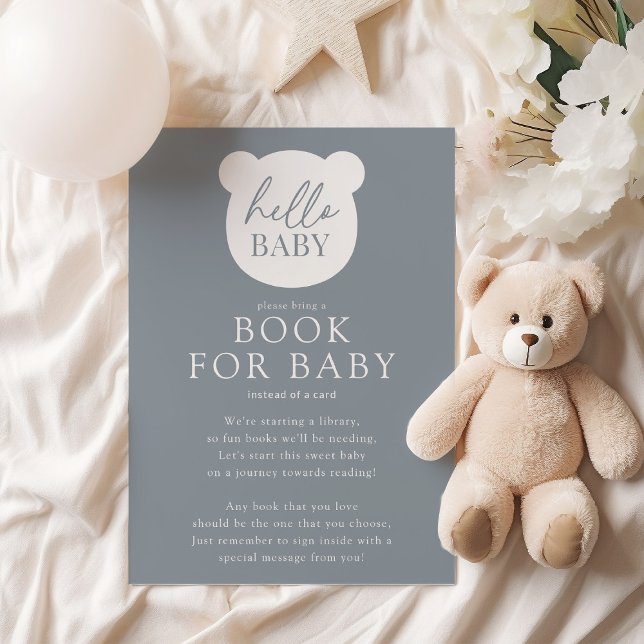 Hej Baby Bear Baby Bok-kort Tilläggskort (Skapare uppladdad)