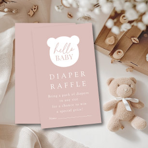 Hej Baby Bear Diaper Raffle Tilläggskort