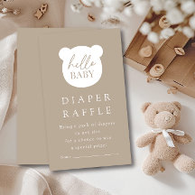Hej Baby Bear Diaper Raffle