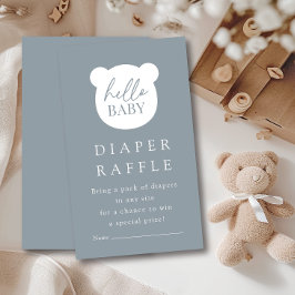 Hej Baby Bear Diaper Raffle Tilläggskort