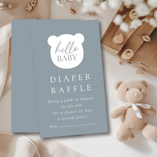 Hej Baby Bear Diaper Raffle Tilläggskort