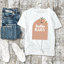 Hej Baby, Boho Modern Baby Shower mamma to be