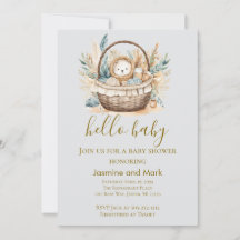Hej Baby Boho Neutral Björn Korg