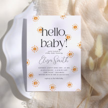 Hej Baby | Boho Sunshine Baby Shower