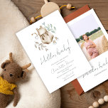 Hej Baby Boho Watercolor Baby Shower Inbjudningar<br><div class="desc">Hej Baby Boho Watercolor Baby Shower-inbjudan</div>
