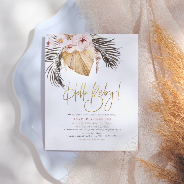 Hej Baby | Budget för Boho Pampas Grass & Torkade  (Skapare uppladdad)