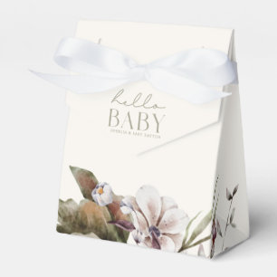 HEJ BABY Minimalistisk försäljning och Elfenbens Presentaskar