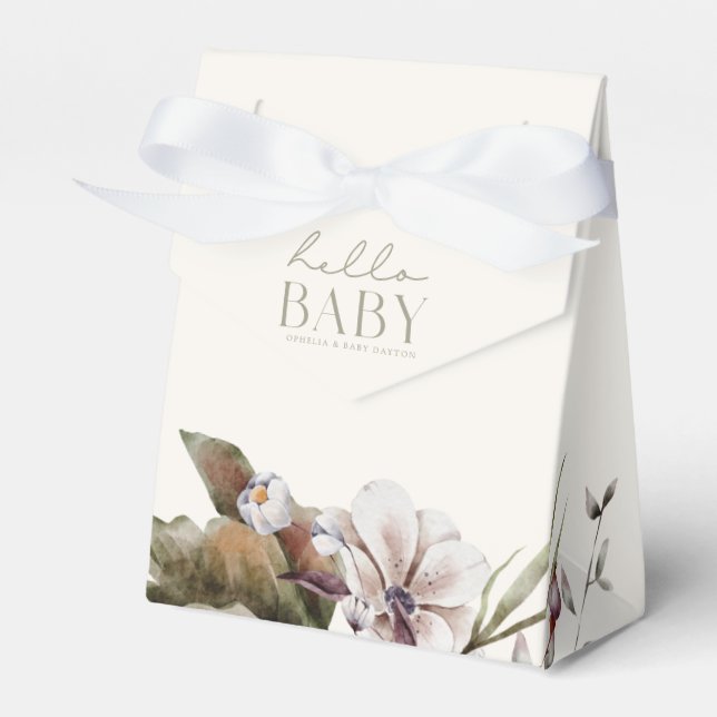 HEJ BABY | Minimalistisk försäljning och Elfenbens Presentaskar (Framsidan Sidan)