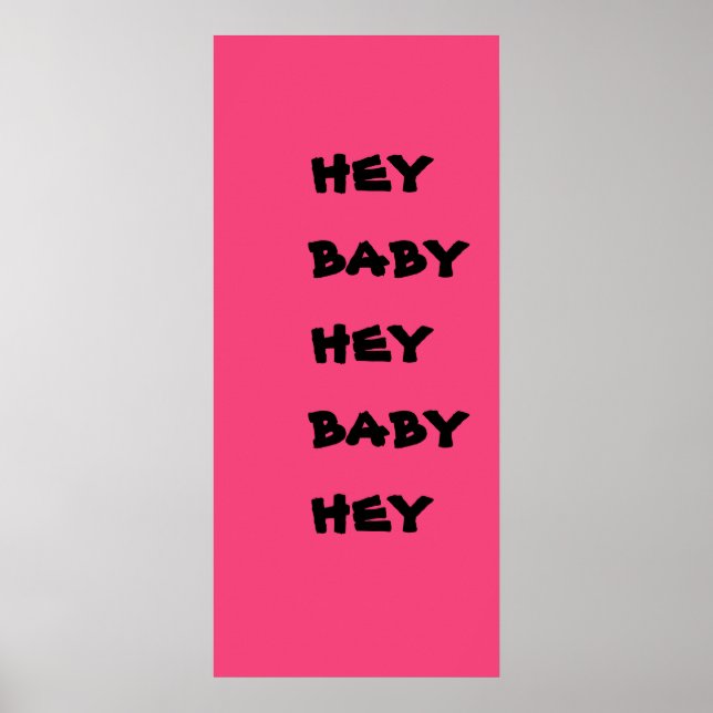 hej baby poster (Framsidan)