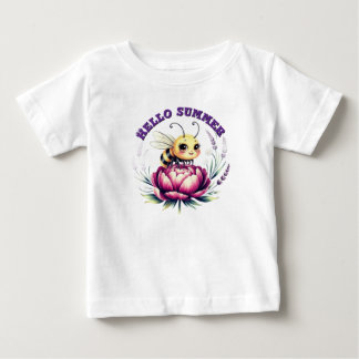 Hej baby sommardräkt t shirt