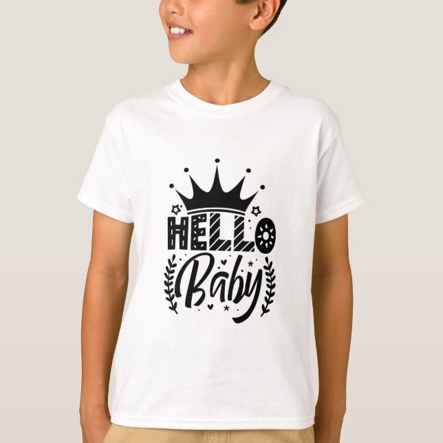 Hej baby t shirt (Framsida)
