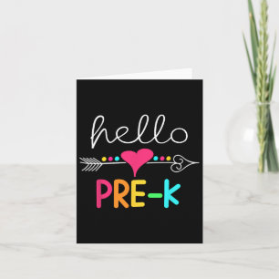 Hej Back to school Lärares fördag Kort