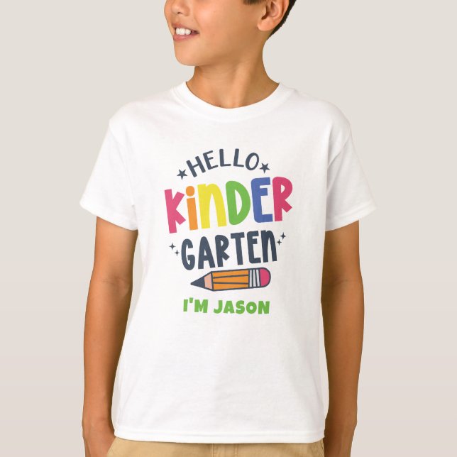 Hej back to school t shirt (Framsida)