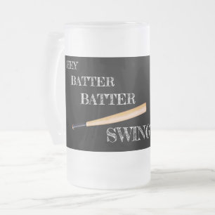 Hej Batter Swing Frostat Ölglas
