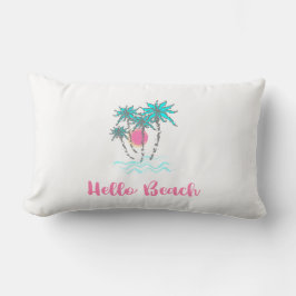 Hej Beach Tropical Sommar Unical Lumbarkudde