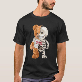 Hej Bear Leksak HalSkeleton Wildlife Animal G T Shirt