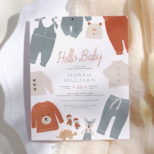 Hej Bebis | Boho Kläder Pojke Babyfirande Budget (Skapare uppladdad)