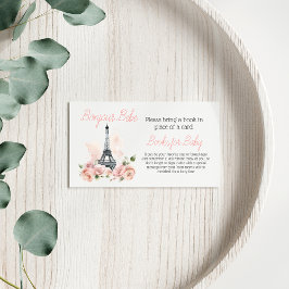 Hej Bebis Parisiskt Blommig Bok Barnkalasspel Tilläggskort