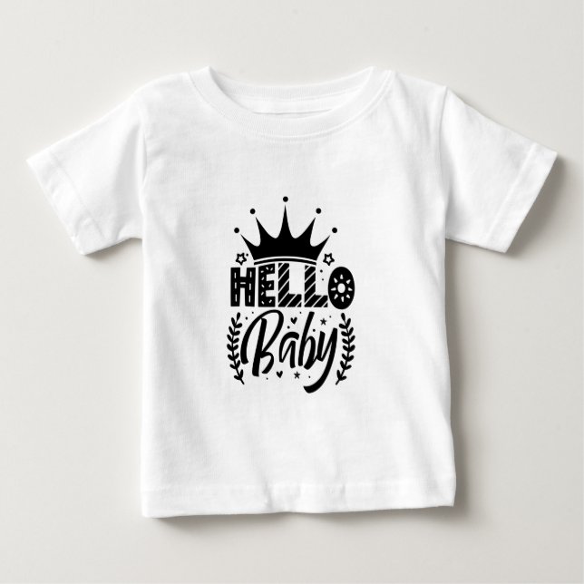 Hej bebis  t shirt (Framsida)