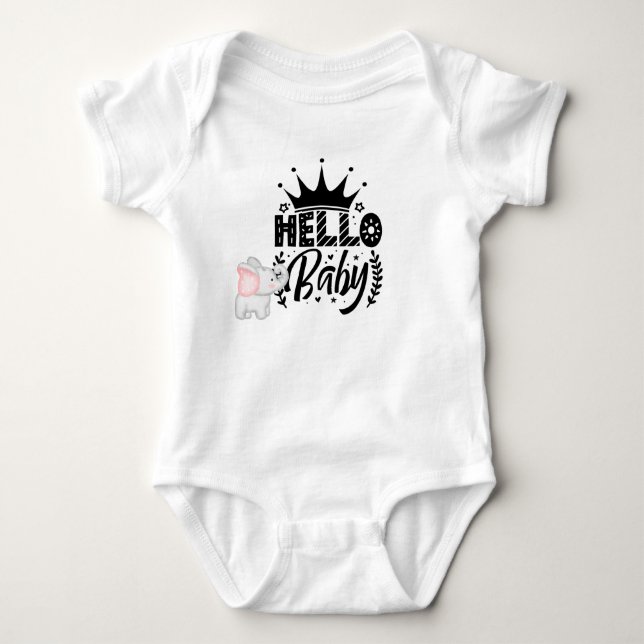 Hej Bebis T Shirt (Framsida)