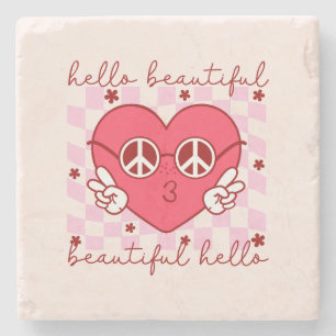 Hej Benice   Cute & Heartfilt Stenunderlägg