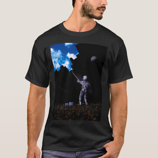 Hej Blå Himmel T Shirt (Framsida)