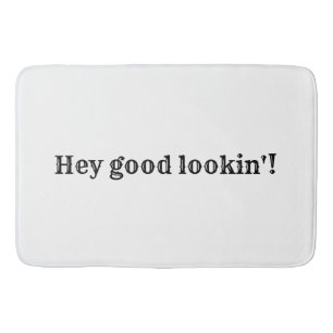 Hej bra tittar! badrumsmatta