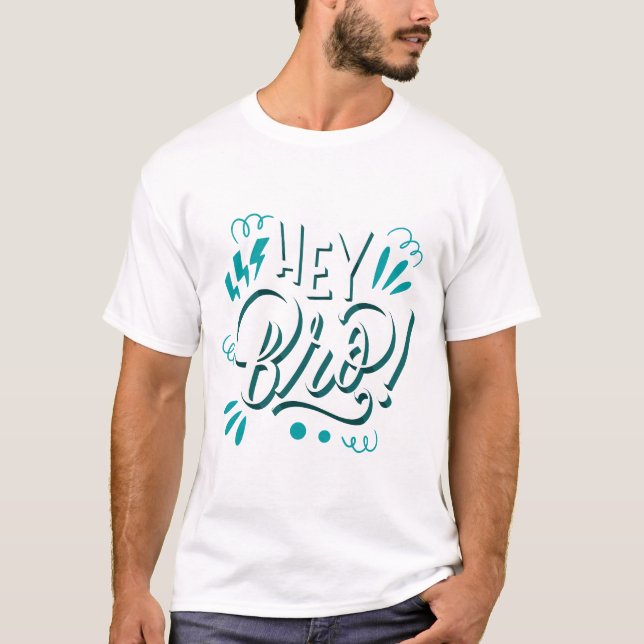 Hej Bro T Shirt (Framsida)