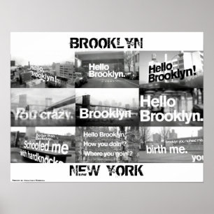 Hej Brooklyn Poster