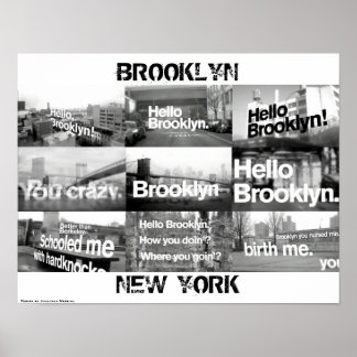 Hej Brooklyn Poster