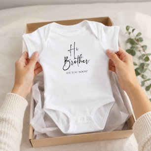 Hej Bror Baby Body T Shirt