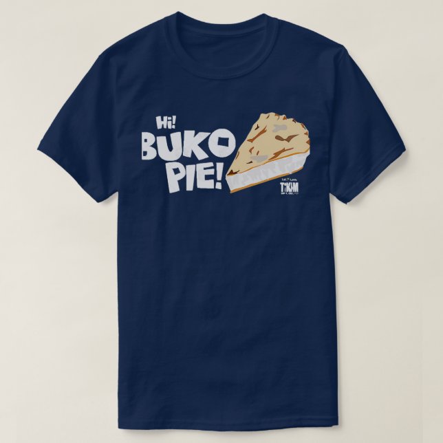Hej Buko Paj! Tikim 2019 Roligt Springa T Shirt (Design framsida)