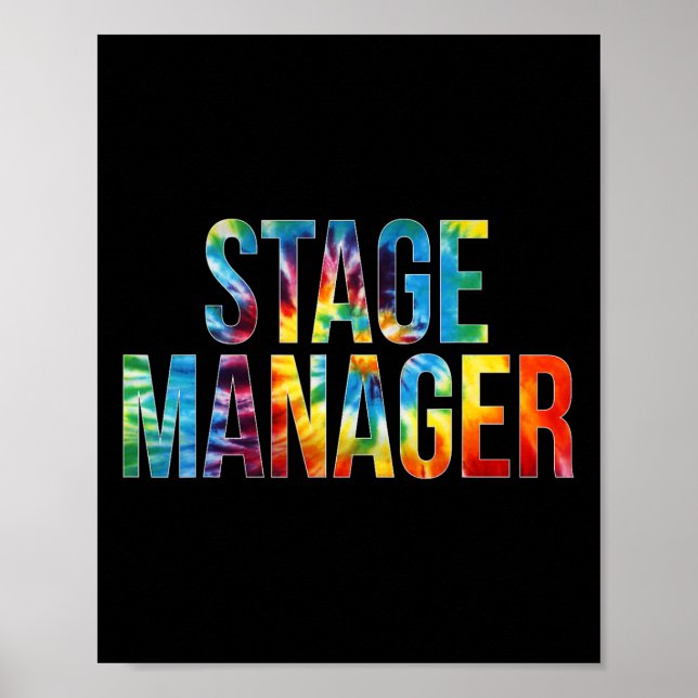 Hej byte för scenhanterarens tiofyrdagerbedömning  poster (Framsidan)