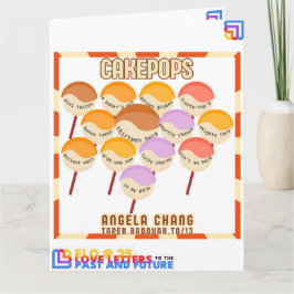 Hej:CakePops från ELO2025 Kort