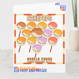 Hej:CakePops från ELO2025 Kort