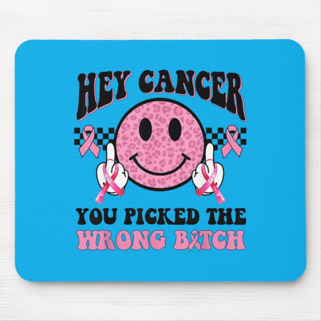 Hej Cancer Du Valde Fel Musmatta (Framsidan)