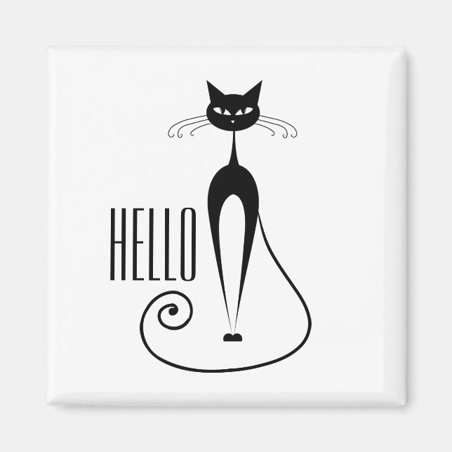 Hej Cat Magnet (Framsidan)