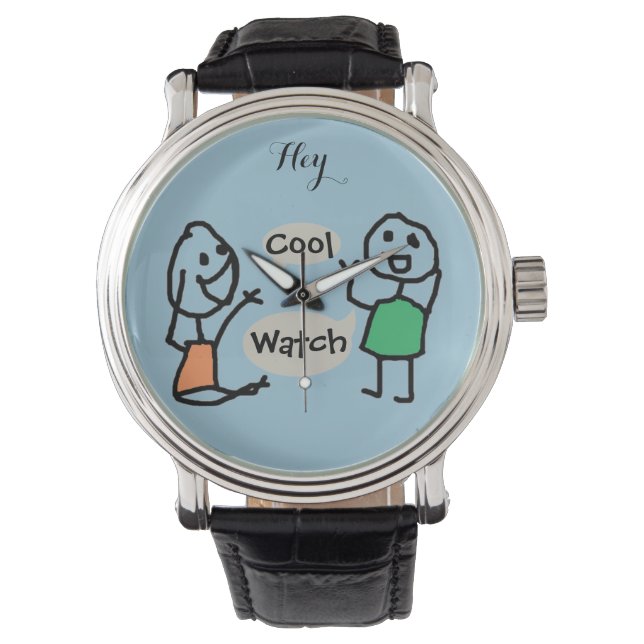 Hej Coola Watch by RoseWrites Armbandsur (Framsida)