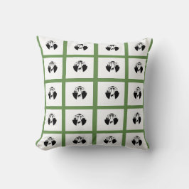 Hej Cow Alien Abduction Funny Pillow Kudde
